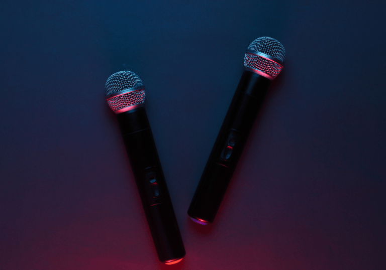 Karaoke microfoons